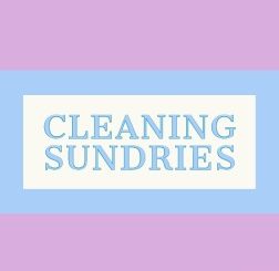 Cleaning Sundries
